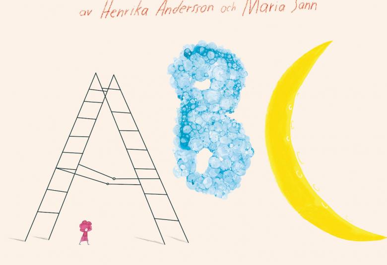 Henrietta Andersonin ja Maria Sannin kirjaintyylittely kirjaansa Bokstavsvärldar.