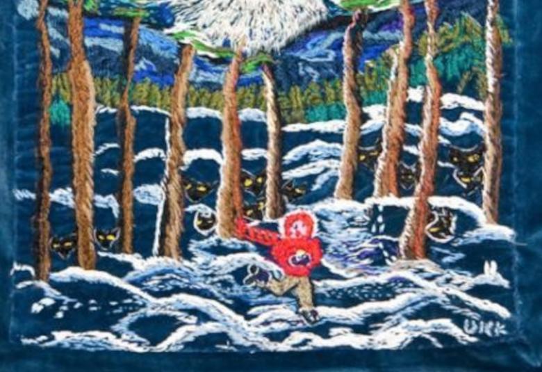 Milla-tyttären kupolema tammikuussa 2020 oli Ullakaisa Kaarlelalle shokki, mutta sitten Kaarlela tarttui kirjontatyöhön, jossa laittoi Millan nukkumaan puun alle Juseliuksen mausoleumin viereen Porin Käppärän hautausmaalle. 