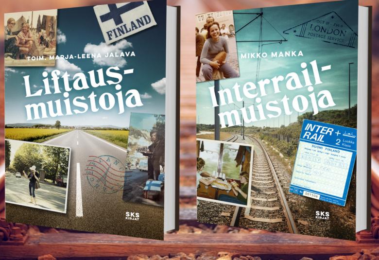 Marja-Leena Jalava on kirjassaan muistellut nuoruutensa liftausmatkoja ja Mikko Mankka interrail-reissujaan, kirjojen julkaisija on Suomalaisen Kirjallisuuden Seura SKS.