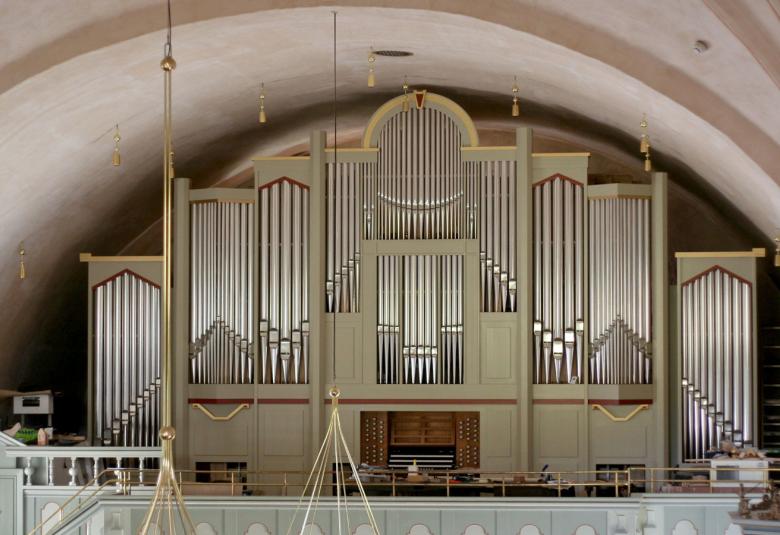 Peruskorjatussa Espoon tuomiokirkossa on myös urut uusittu.