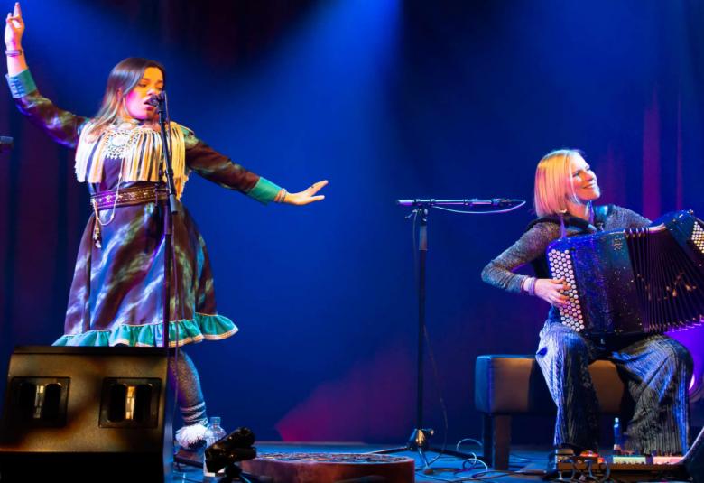 Vildá -yhtye on tunnetuimpia kotimaisia kansanmusiikkinimiin kuuluva yhtye, johon kuuluvat Hilda Länsman ja Viivi Maria Saarenkylä.