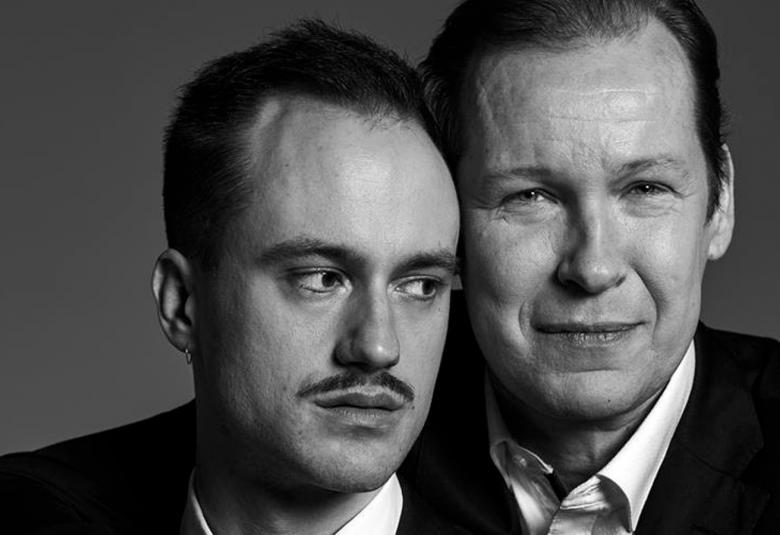 Kuvassa ovat kasvokuvassa Aleksi Holkko ja Niko Saarela.